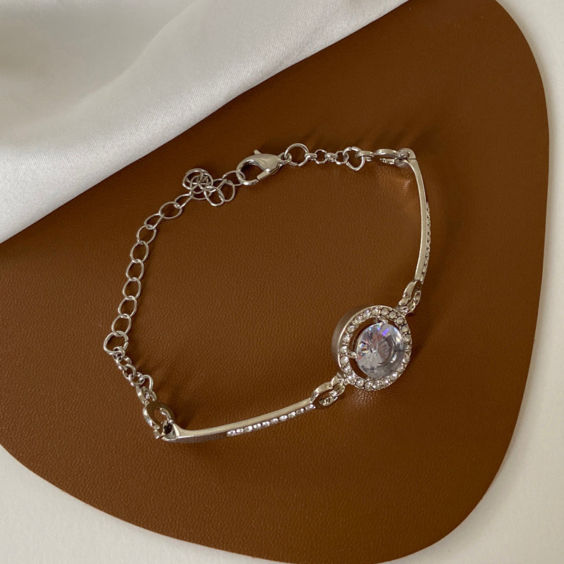 European American Style Watch Shaped Bracelet Elegant Delicate Bracelet Anniversary Gift